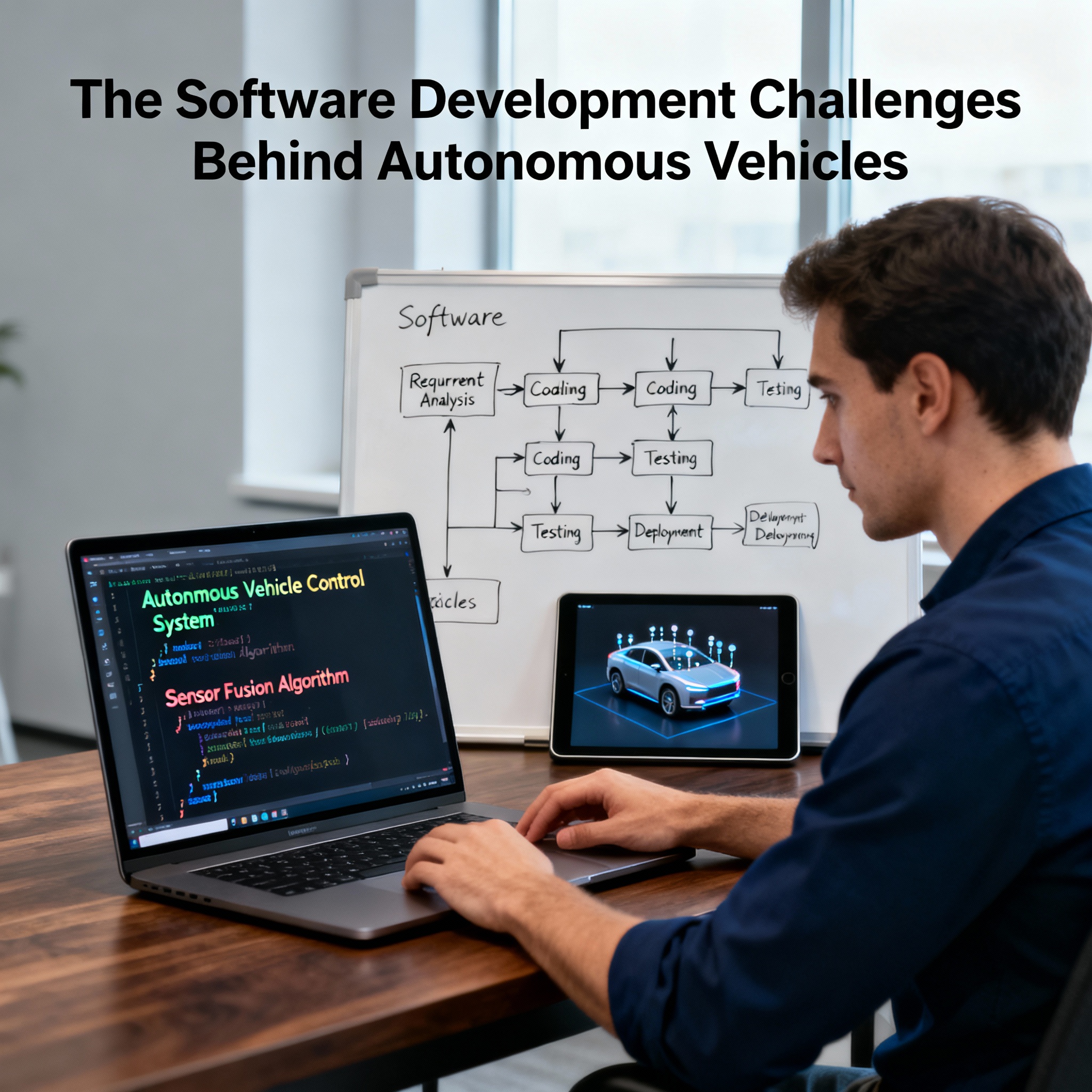 Autonomous vehicle software development challenges